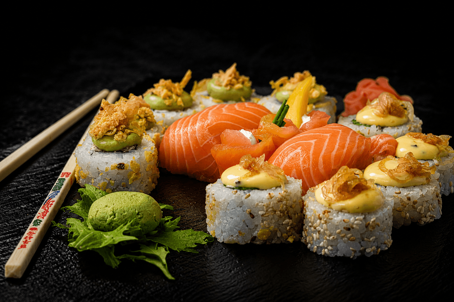 Clasicos de salmon y palta